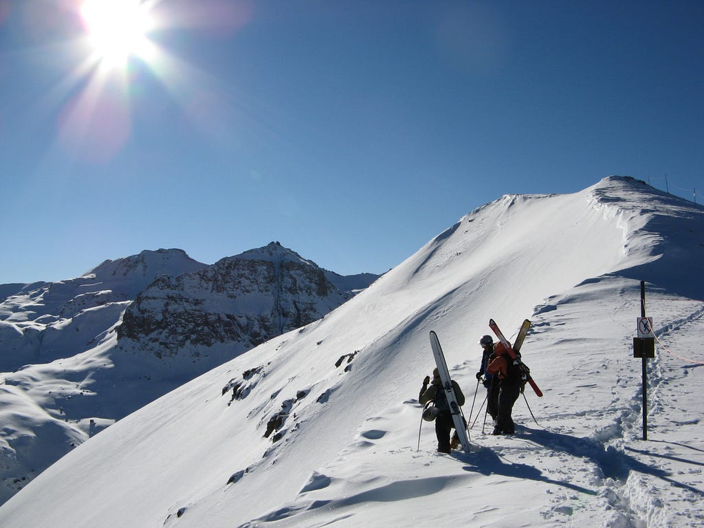 Skiing Telluride Backcountry